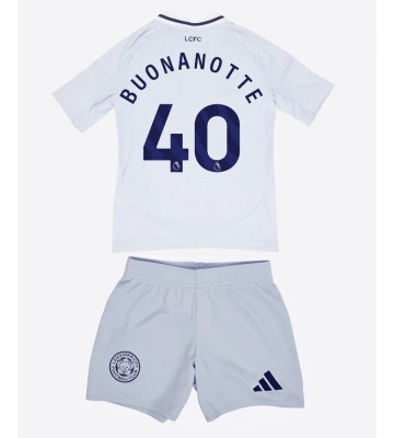 Leicester City Facundo Buonanotte #40 Alternativní dres komplet pro Děti 2024-25 Krátkým Rukávem (+ Krátké kalhoty)